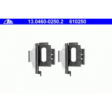 13.0460-0250.2 ATE Комплектующие, колодки дискового тормоза