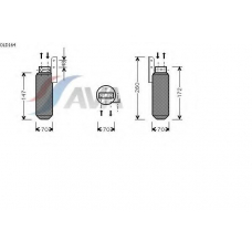 OLD164 AVA Осушитель, кондиционер