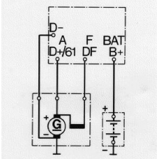 0 190 350 005 BOSCH Регулятор генератора