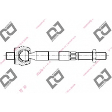 DR1022 DJ PARTS Осевой шарнир, рулевая тяга