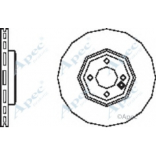 DSK2499 APEC Тормозной диск