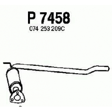 P7458 FENNO Средний глушитель выхлопных газов