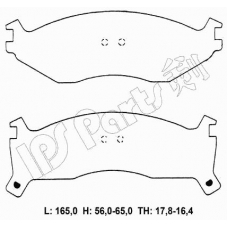 IBD-1056 IPS Parts Комплект тормозных колодок, дисковый тормоз