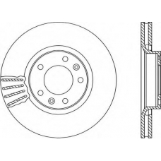 BDR1114.20 OPEN PARTS Тормозной диск