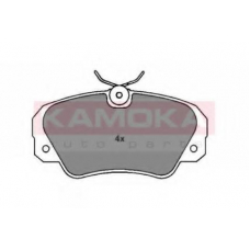 JQ1011372 KAMOKA Комплект тормозных колодок, дисковый тормоз