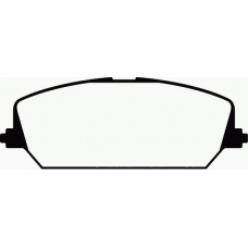 MDB2099 MINTEX Комплект тормозных колодок, дисковый тормоз