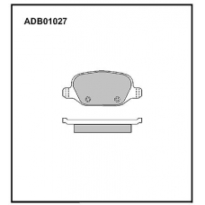 ADB01027 Allied Nippon Тормозные колодки