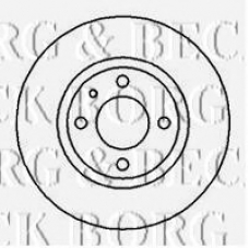 BBD5021 BORG & BECK Тормозной диск