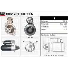 DRS1731 DELCO REMY Стартер