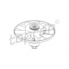 112 390 TOPRAN Вентилятор, охлаждение двигателя