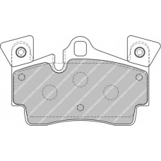 FD7213A NECTO Комплект тормозных колодок, дисковый тормоз