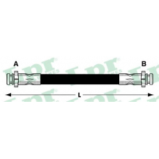 6T46786 LPR Тормозной шланг