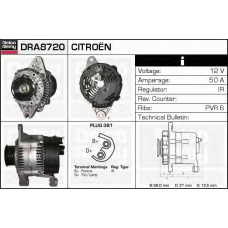 DRA8720 DELCO REMY Генератор