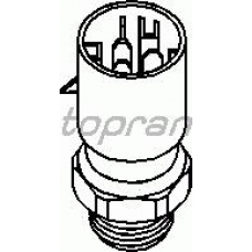 205 108 TOPRAN Термовыключатель, вентилятор радиатора
