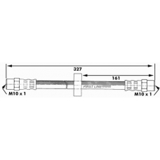 FBH6035 FIRST LINE Тормозной шланг