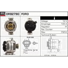 DRB2790 DELCO REMY Генератор