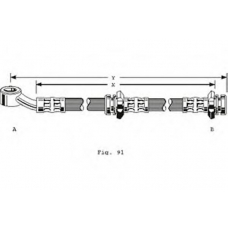 PHD128 TRW Тормозной шланг