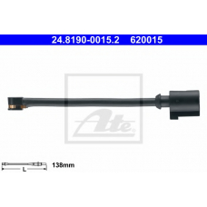 24.8190-0015.2 ATE Сигнализатор, износ тормозных колодок