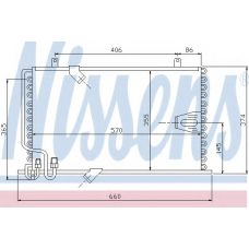 94408 NISSENS Конденсатор, кондиционер