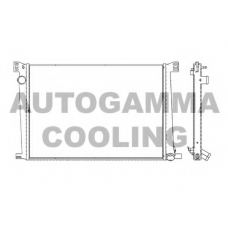 105416 AUTOGAMMA Радиатор, охлаждение двигателя