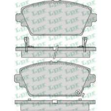 05P1036 LPR Комплект тормозных колодок, дисковый тормоз