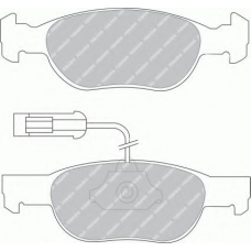 FSL1040 FERODO Комплект тормозных колодок, дисковый тормоз