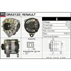 DRA3133 DELCO REMY Генератор