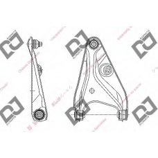 DA1518 DJ PARTS Рычаг независимой подвески колеса, подвеска колеса