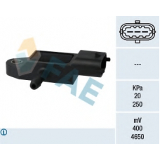 15106 FAE Датчик, давление во впускном газопроводе