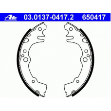 03.0137-0417.2 ATE Комплект тормозных колодок