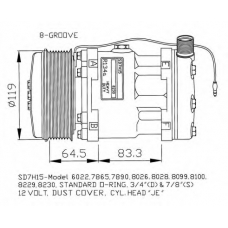 32142G NRF Компрессор, кондиционер