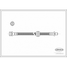 19033008 CORTECO Тормозной шланг