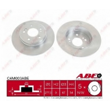 C4M003ABE ABE Тормозной диск