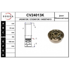 CV24013K EAI Шарнирный комплект, приводной вал