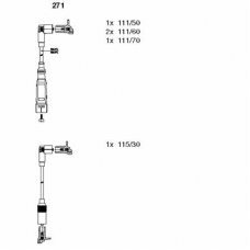 271 BREMI Комплект проводов зажигания