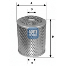 26.623.00 UFI Топливный фильтр