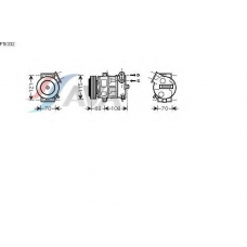 FTK332 AVA Компрессор, кондиционер