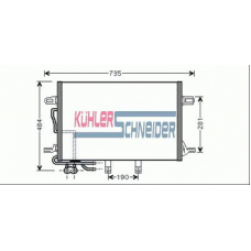 0320071 KUHLER SCHNEIDER Конденсатор, кондиционер