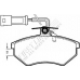 FBP3055 FIRST LINE Комплект тормозных колодок, дисковый тормоз