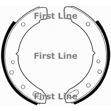 FBS257 FIRST LINE Комплект тормозных колодок, стояночная тормозная с