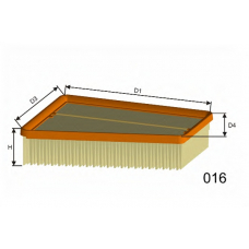 P422 MISFAT Воздушный фильтр