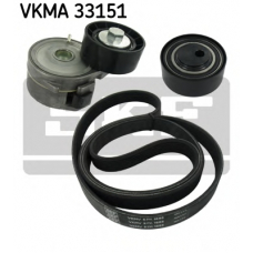 VKMA 33151 SKF Поликлиновой ременный комплект