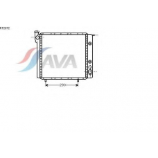 RT2072 AVA Радиатор, охлаждение двигателя