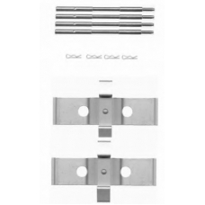 82500700 TEXTAR Комплектующие, колодки дискового тормоза