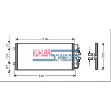 0620081 KUHLER SCHNEIDER Конденсатор, кондиционер