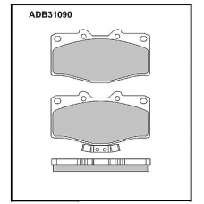 ADB31090 Allied Nippon Тормозные колодки