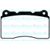 BP-5528 KAVO PARTS Комплект тормозных колодок, дисковый тормоз