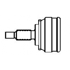 134743 FARCOM Шарнирный комплект, приводной вал