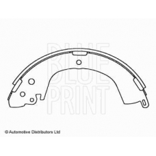 ADC44130 BLUE PRINT Комплект тормозных колодок