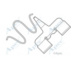 KIT324 APEC Комплектующие, тормозные колодки